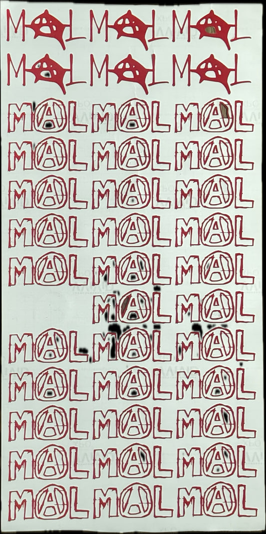 MAL STICKER PACK 9