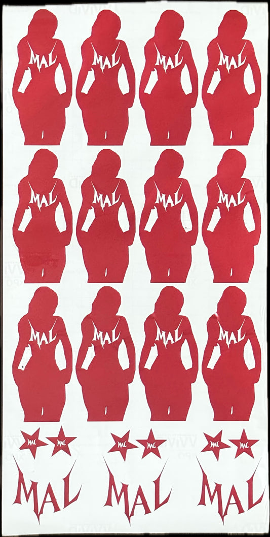 MAL STICKER PACK 7