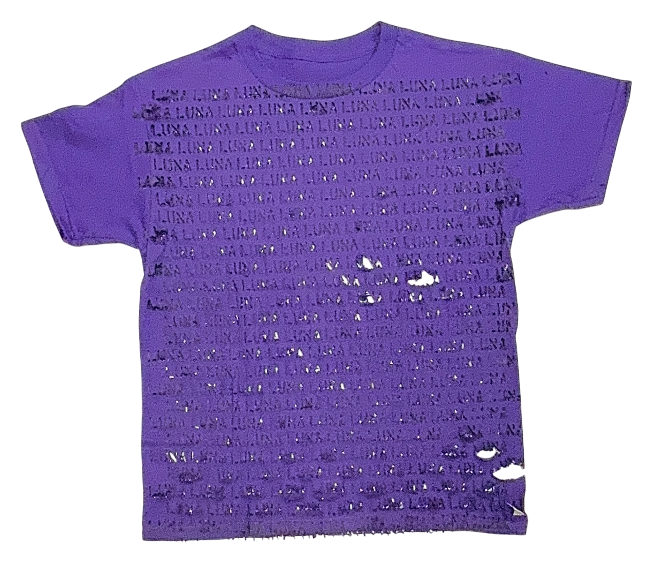 LASER BURNED LOGO TEE 43