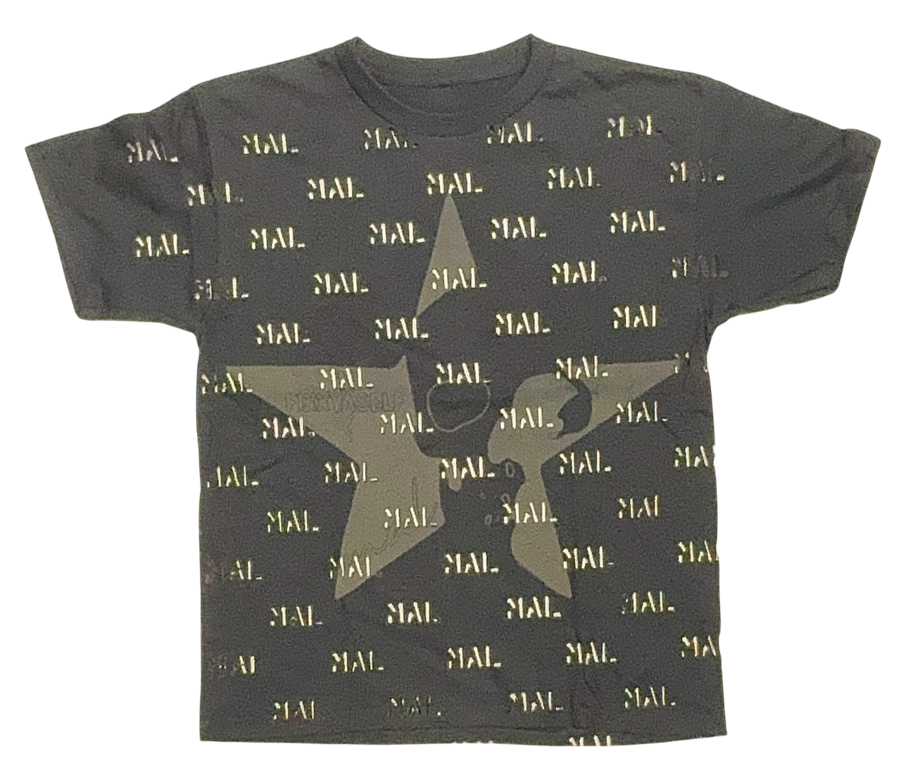 LASER BURNED LOGO TEE 47