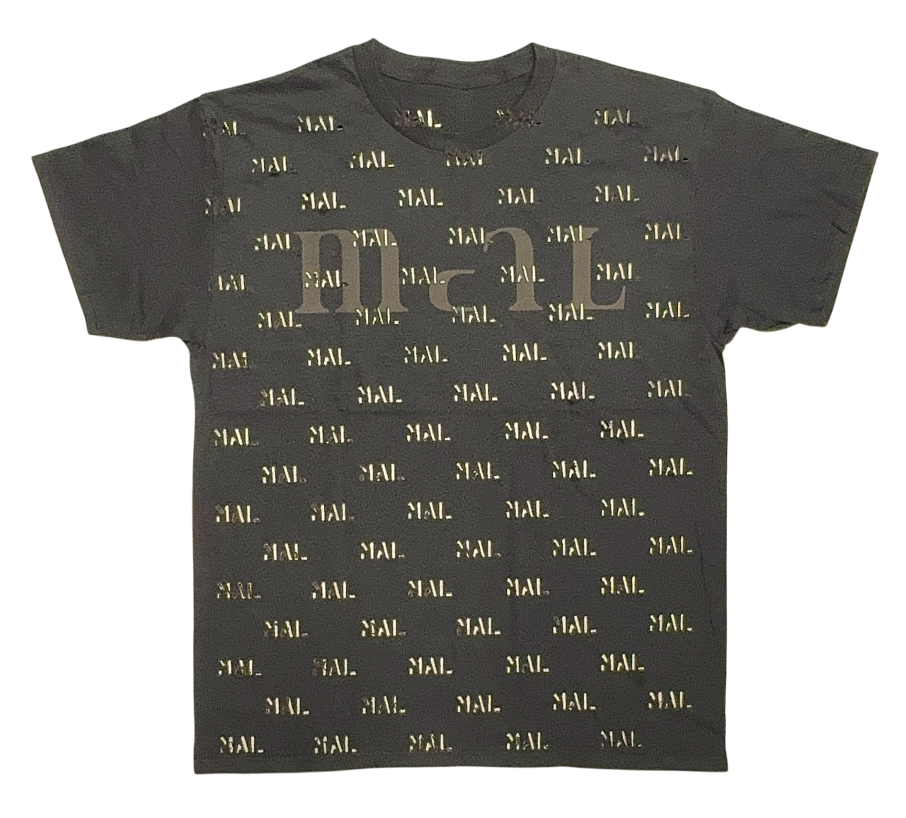 LASER BURNED LOGO TEE 46