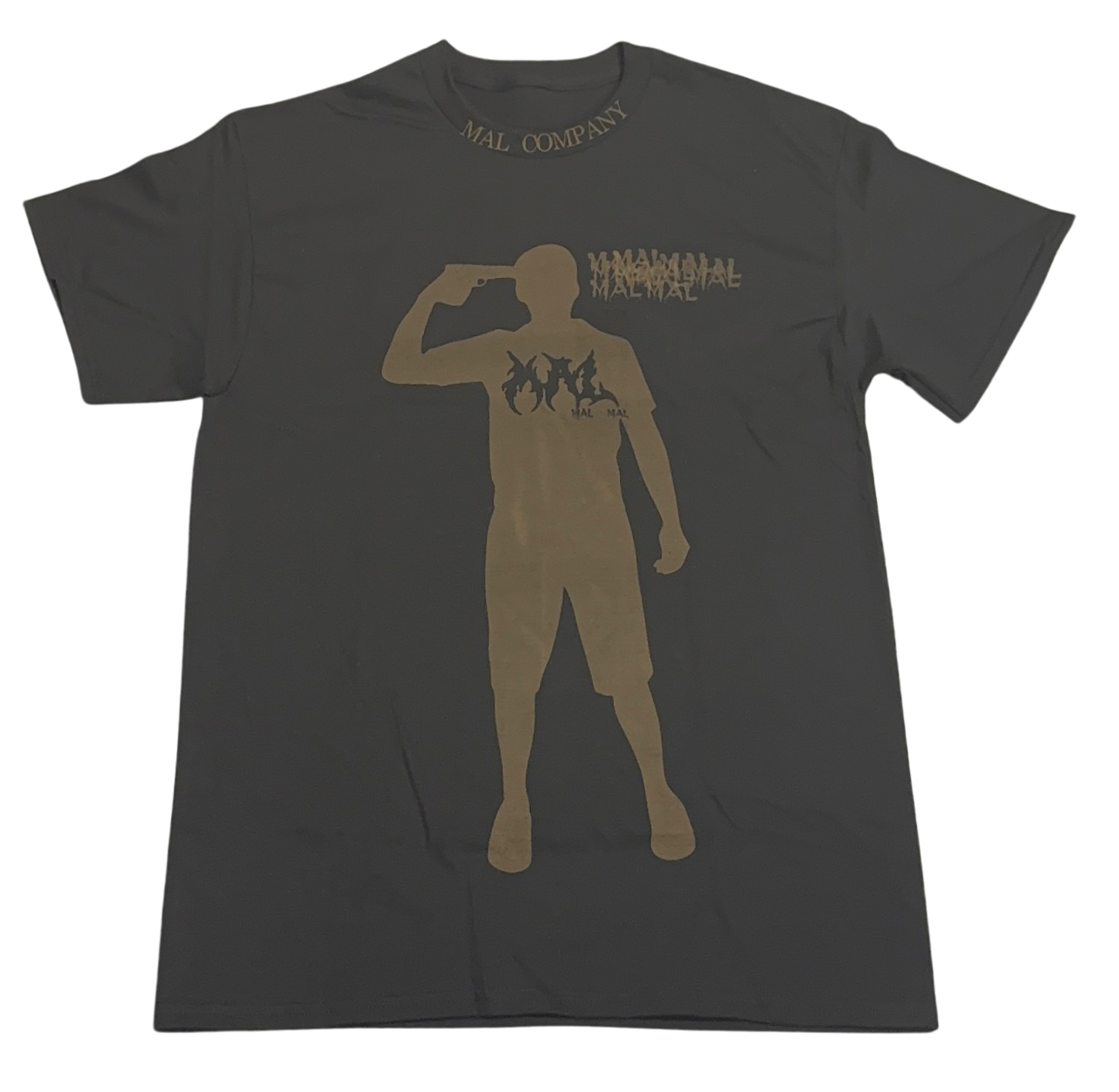 LASER BURNED LOGO TEE 50