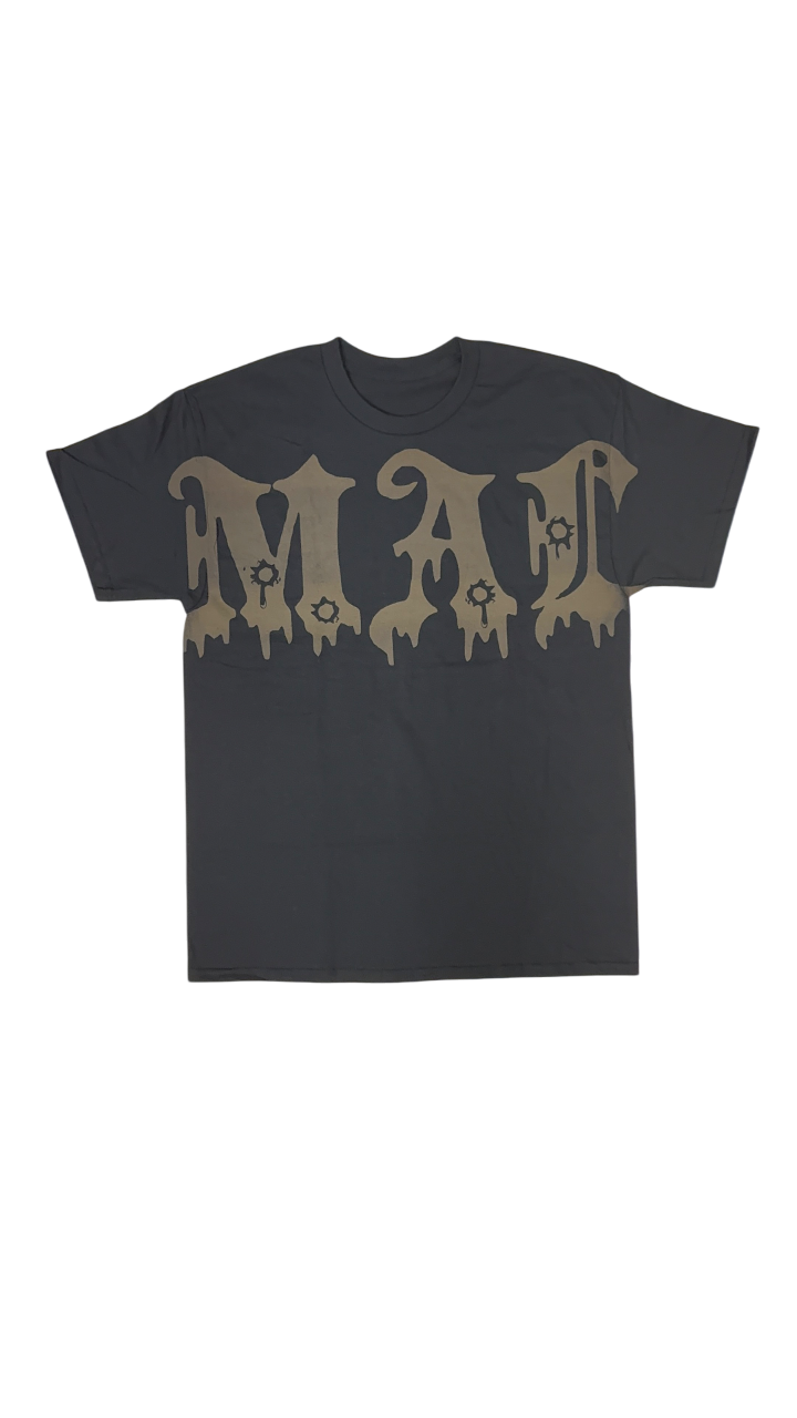 LASER BURNED “MAL” LOGO TEE 3