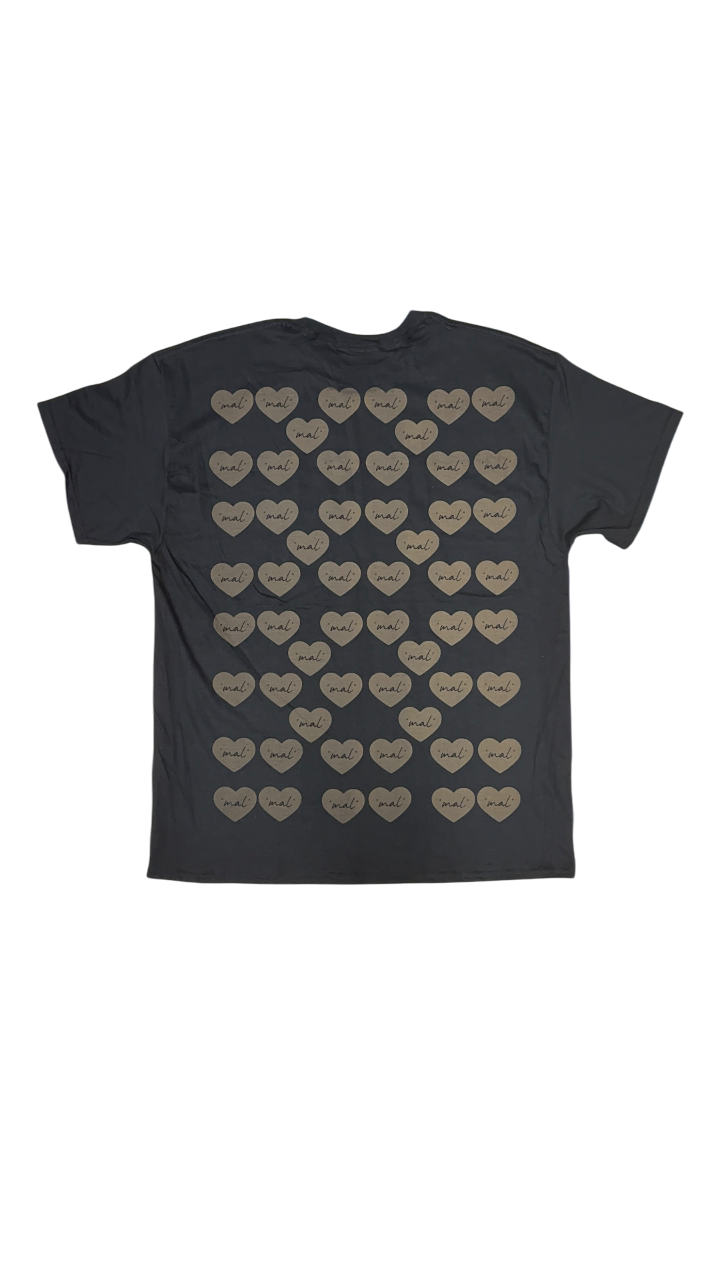 LASER BURNED “MAL” LOGO TEE 4