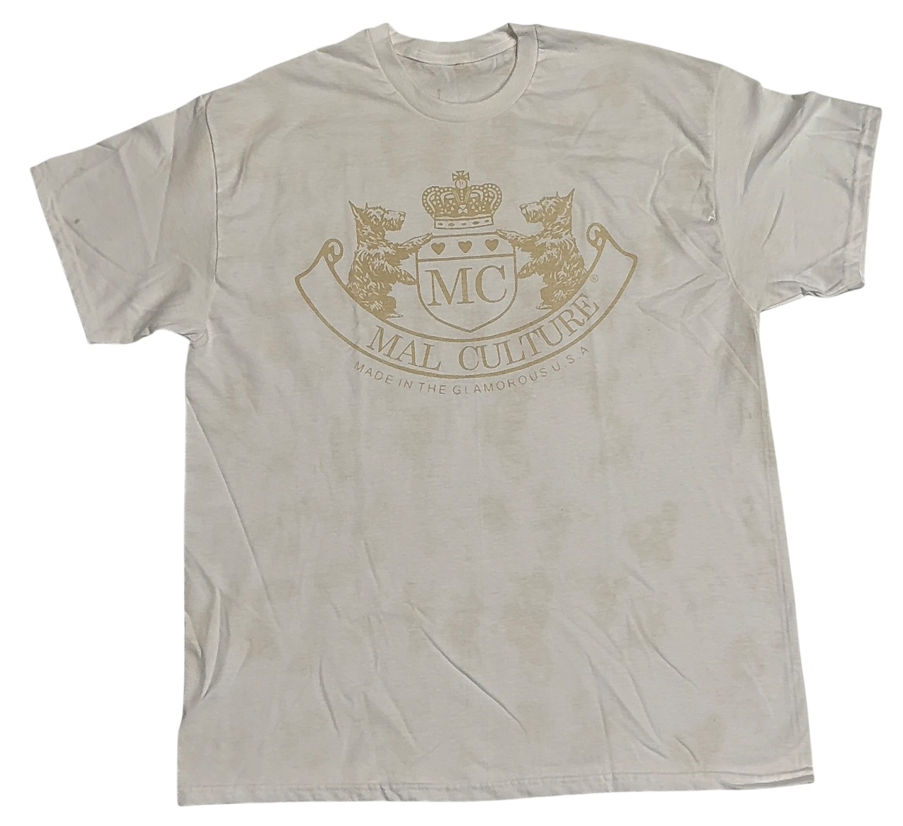 LASER BURNED LOGO TEE 21